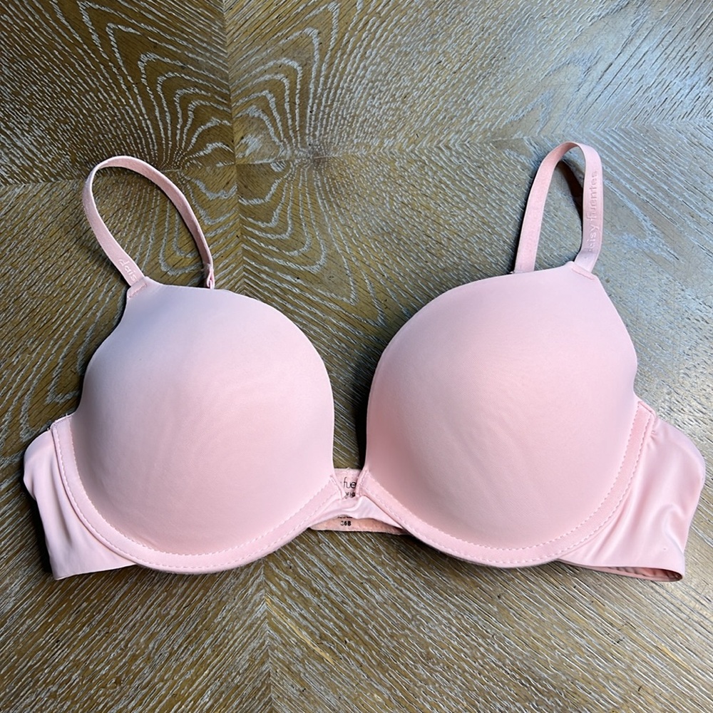 DAISY FUENTES Pink Push-Up Bra 36B